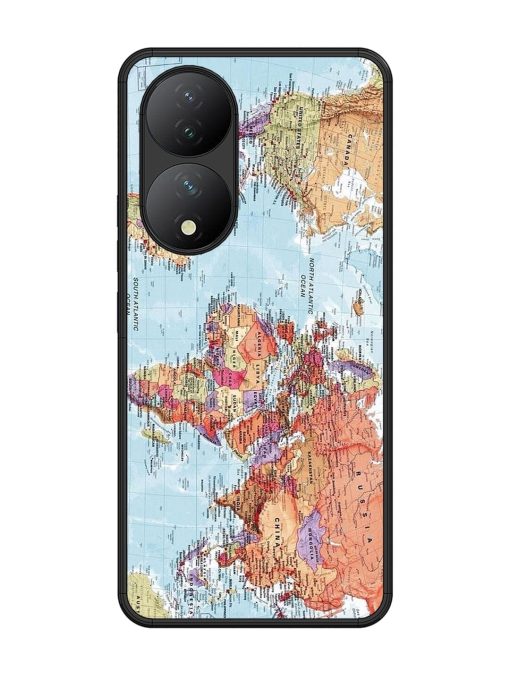 Our Blue Marble Glossy Soft Edge Case for Vivo Y100 (5G) Chachhi