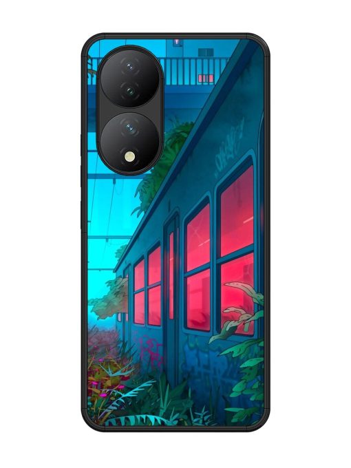 Urban Jungle Glossy Soft Edge Case for Vivo Y100 (5G) Chachhi