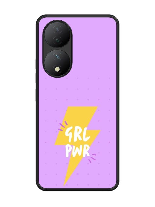 Girl Power Spark Glossy Soft Edge Case for Vivo Y100 (5G) Chachhi