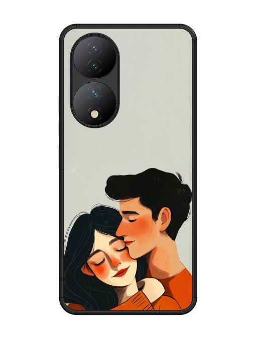 Craft Couples Glossy Soft Edge Case for Vivo Y100 (5G) Chachhi