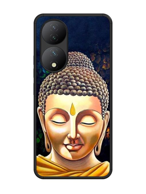 Buddha Face Glossy Soft Edge Case for Vivo Y100 (5G) Chachhi