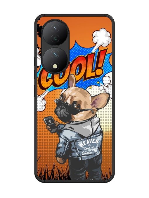 Cool Pup Glossy Soft Edge Case for Vivo Y100 (5G) Chachhi