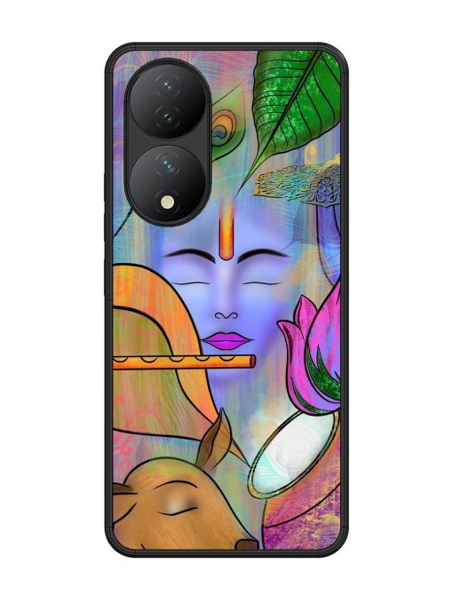 Divine Serenity Glossy Soft Edge Case for Vivo Y100 (5G) Chachhi