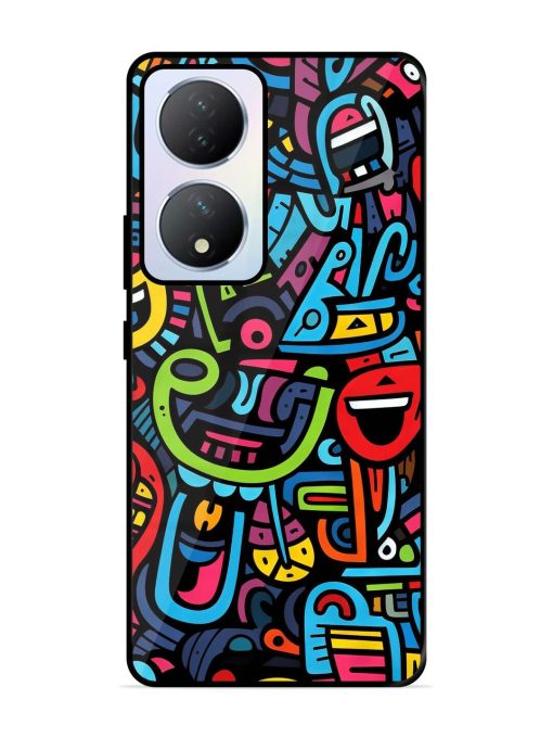 Doodlephoria Glossy Soft Edge Case for Vivo Y100A (5G) Chachhi