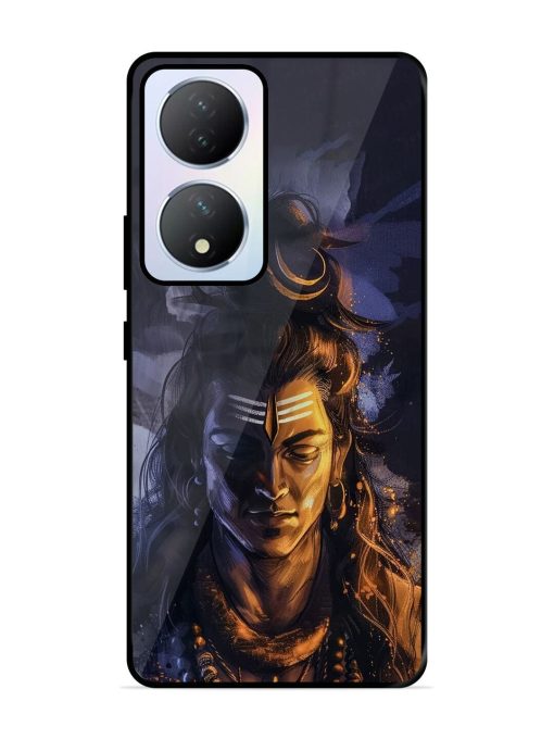 Lord Shiva Glossy Soft Edge Case for Vivo Y100A (5G) Chachhi