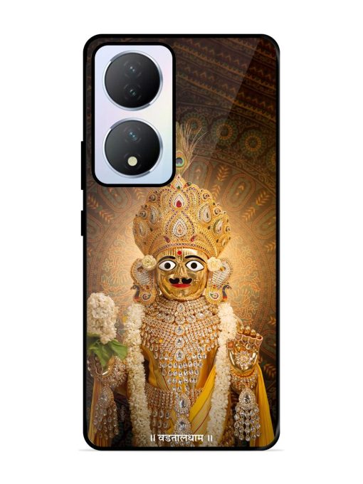 Hare Krishna Maharaj Glossy Soft Edge Case for Vivo Y100A (5G) Chachhi