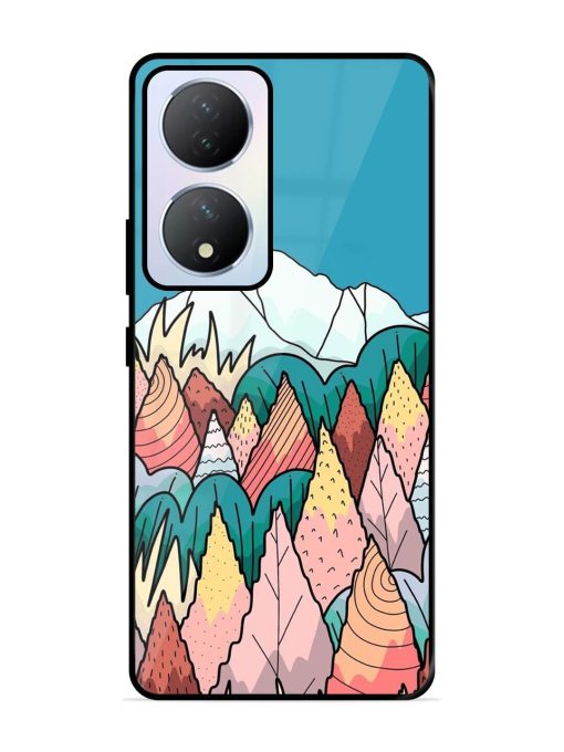 Mountain Dreamscape Glossy Soft Edge Case for Vivo Y100A (5G) Chachhi