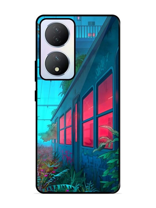 Urban Jungle Glossy Soft Edge Case for Vivo Y100A (5G) Chachhi