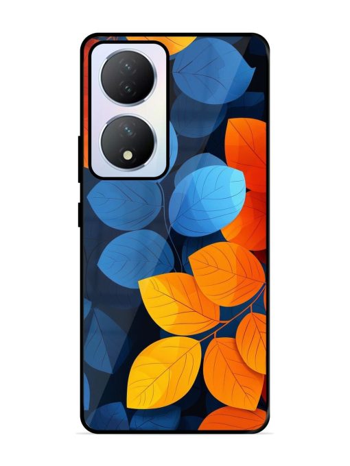 Autumn'S Contrast Glossy Soft Edge Case for Vivo Y100A (5G) Chachhi