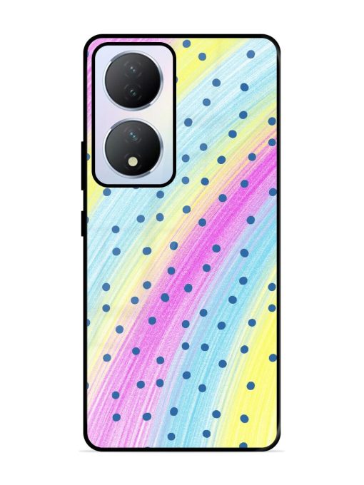 Polka Dot Paradise Glossy Soft Edge Case for Vivo Y100A (5G) Chachhi