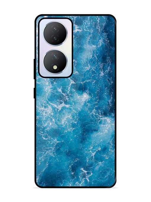 Oceanic Abyss Glossy Soft Edge Case for Vivo Y100A (5G) Chachhi