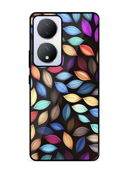 Colorful Kaleidoscope Glossy Soft Edge Case for Vivo Y100A (5G)