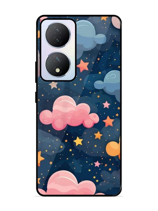 Twinkling Dreams Glossy Soft Edge Case for Vivo Y100A (5G) Chachhi