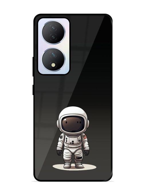 Neon Astronaut Glossy Soft Edge Case for Vivo Y100A (5G) Chachhi