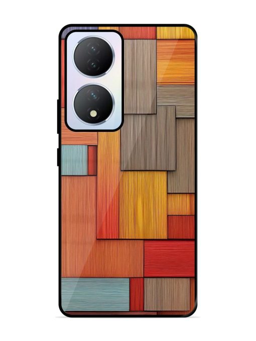 Woodsy Wonders Glossy Soft Edge Case for Vivo Y100A (5G) Chachhi