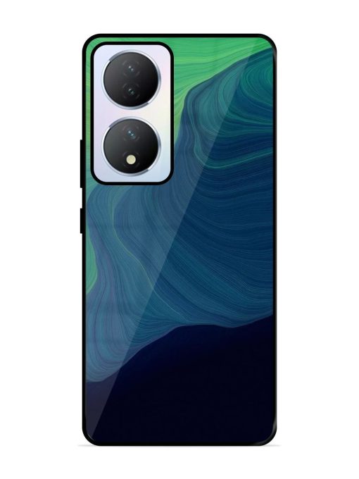 Oceanic Dreams Glossy Soft Edge Case for Vivo Y100A (5G) Chachhi