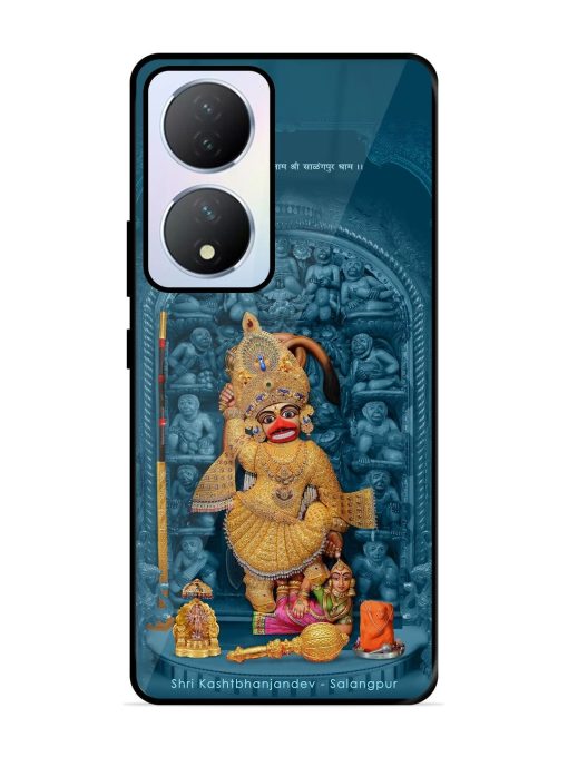 Divine Grace Of Shri Kashtabhanjandev Glossy Soft Edge Case for Vivo Y100A (5G) Chachhi