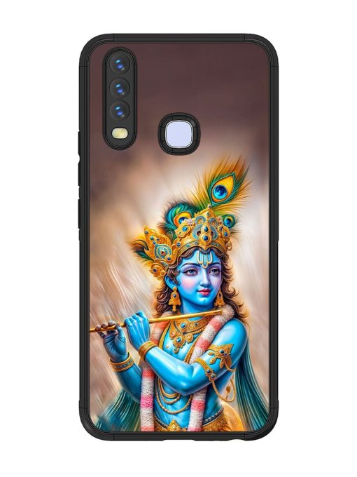 Divine Krishna Glossy Soft Edge Case for Vivo Y12 Chachhi