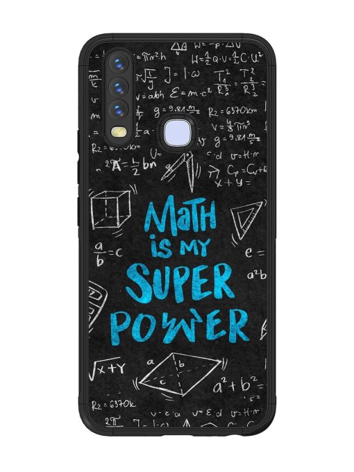 Math Magic Glossy Soft Edge Case for Vivo Y12 Chachhi