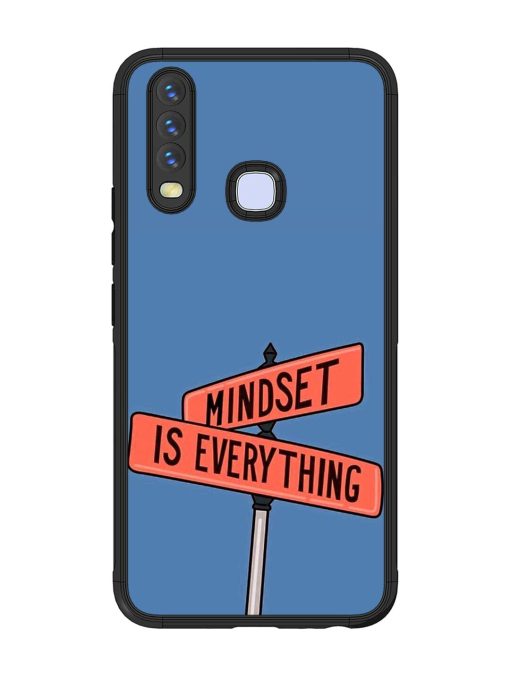 Mindset Matters Glossy Soft Edge Case for Vivo Y12 Chachhi