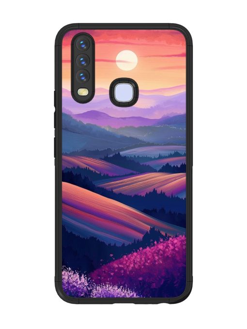 Twilight'S Embrace Glossy Soft Edge Case for Vivo Y12 Chachhi