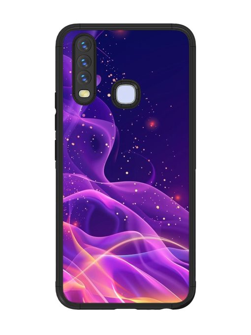 Cosmic Currents Glossy Soft Edge Case for Vivo Y12 Chachhi