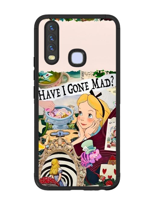 Mad Hatter'S Collage Glossy Soft Edge Case for Vivo Y12 Chachhi