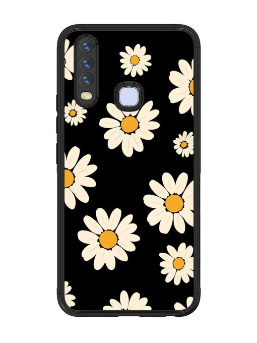 Daisies In The Night Glossy Soft Edge Case for Vivo Y12 Chachhi