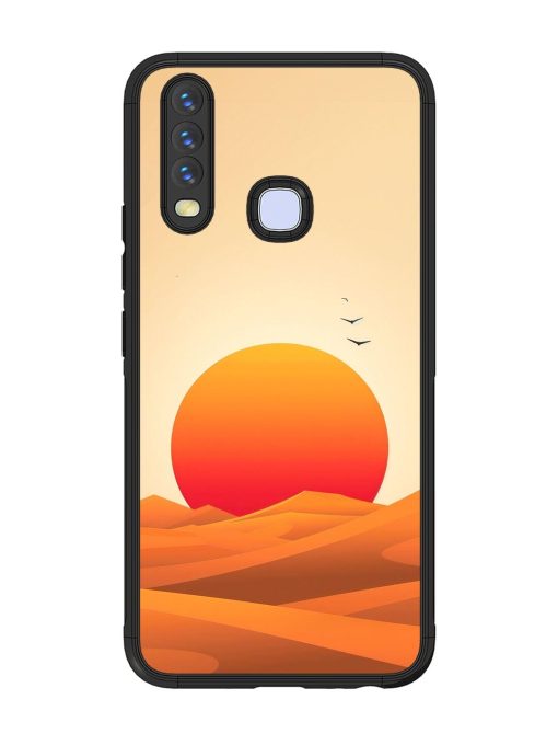 Desert Sunset Glossy Soft Edge Case for Vivo Y12