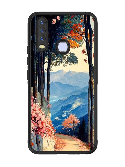 Mountainside Serenity Glossy Soft Edge Case for Vivo Y12 Chachhi