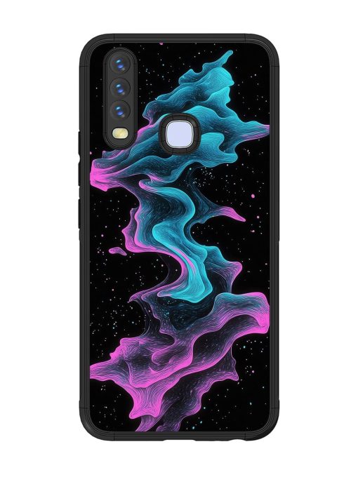 Cosmic Currents Glossy Soft Edge Case for Vivo Y12 Chachhi