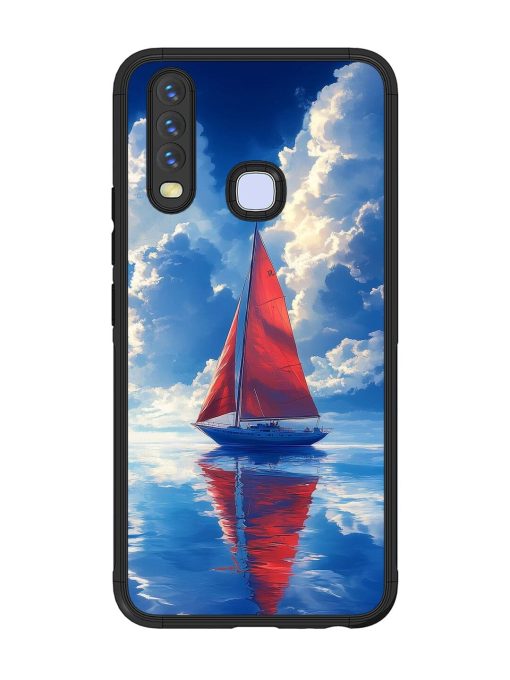 Crimson Sails Glossy Soft Edge Case for Vivo Y12 Chachhi