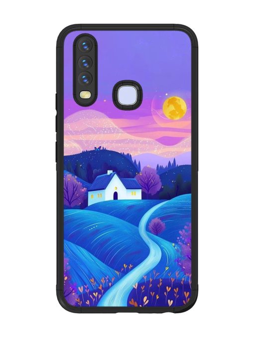 Moonlit Meadow Glossy Soft Edge Case for Vivo Y12 Chachhi