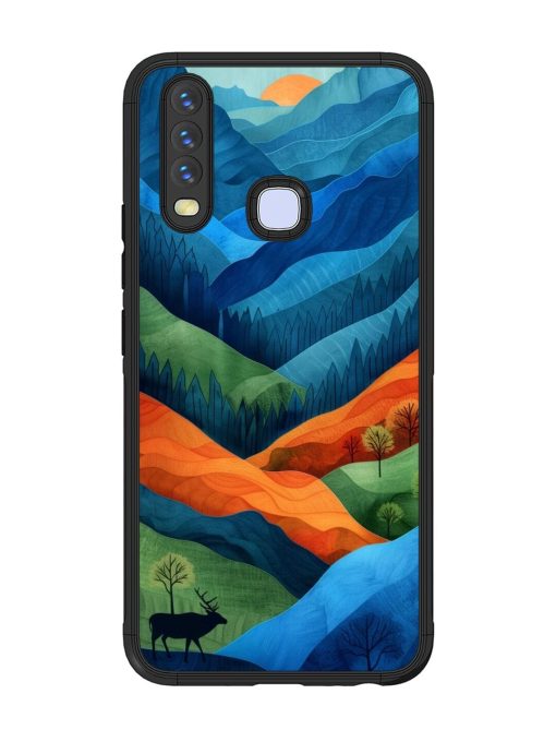 Layers Of The Land Glossy Soft Edge Case for Vivo Y12 Chachhi