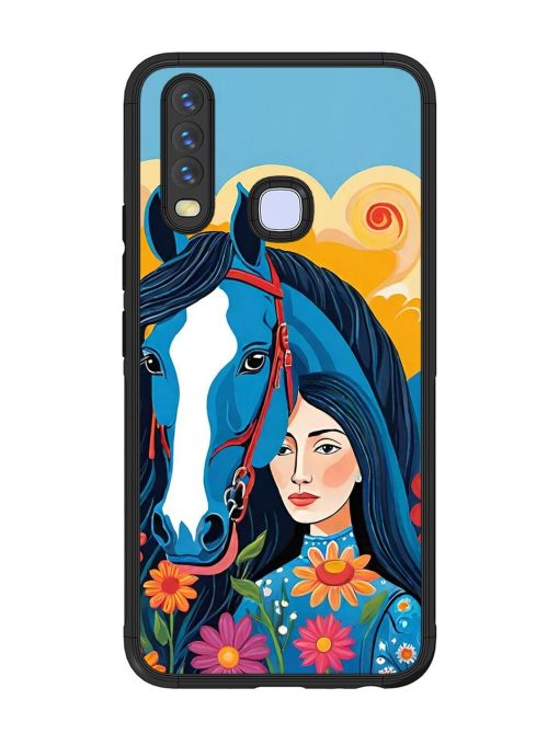 Equine Enchantment Glossy Soft Edge Case for Vivo Y12 Chachhi