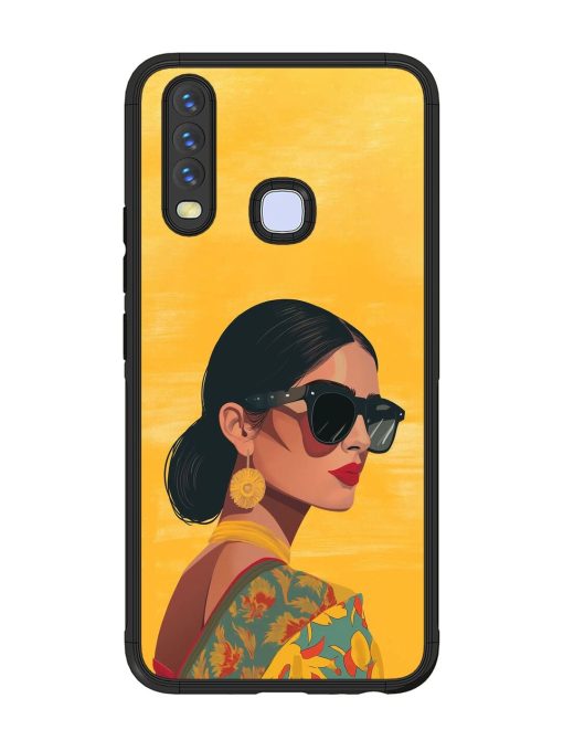 Neon Nightscape Glossy Soft Edge Case for Vivo Y12 Chachhi