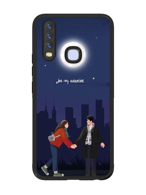 Moonlight Proposal Glossy Soft Edge Case for Vivo Y12 Chachhi