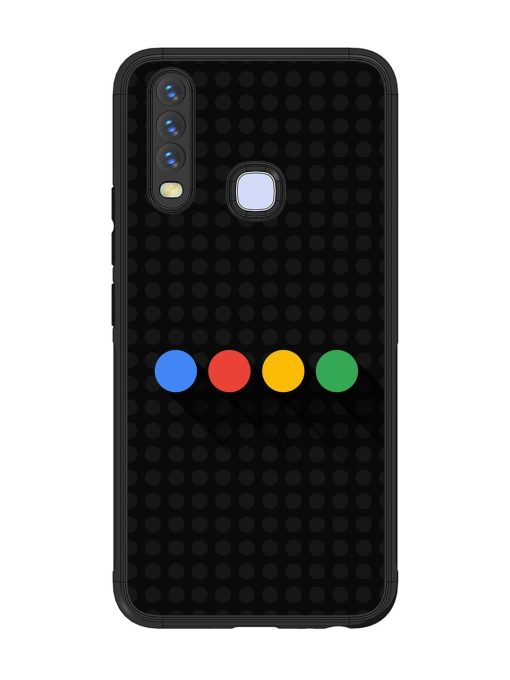 Google Dots Glossy Soft Edge Case for Vivo Y12 Chachhi