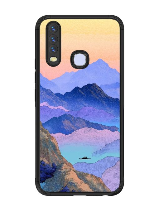 Mountain Mist Glossy Soft Edge Case for Vivo Y12