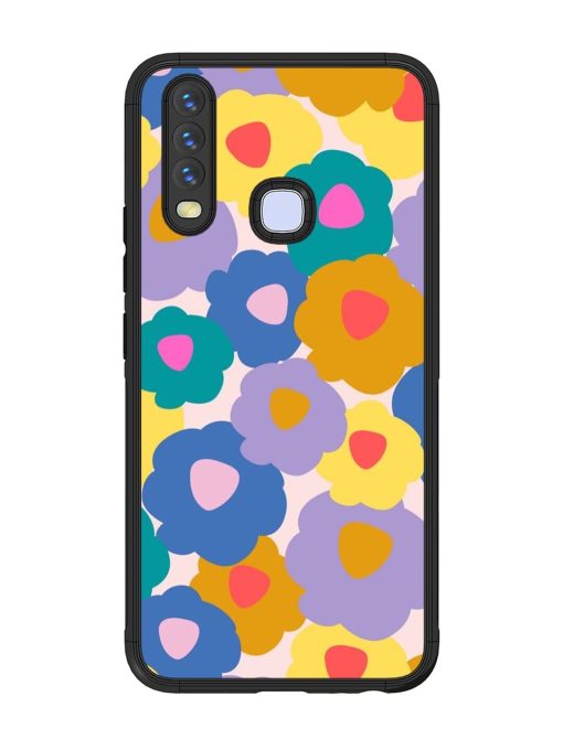 Flower Power Glossy Soft Edge Case for Vivo Y12 Chachhi