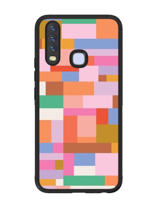 Colorful Chaos Glossy Soft Edge Case for Vivo Y12 Chachhi