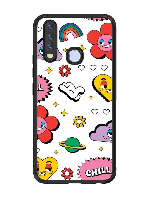 Whimsical Wonderland Glossy Soft Edge Case for Vivo Y12 Chachhi