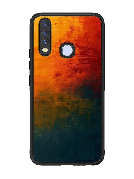 Golden Hour Canvas Glossy Soft Edge Case for Vivo Y12 Chachhi