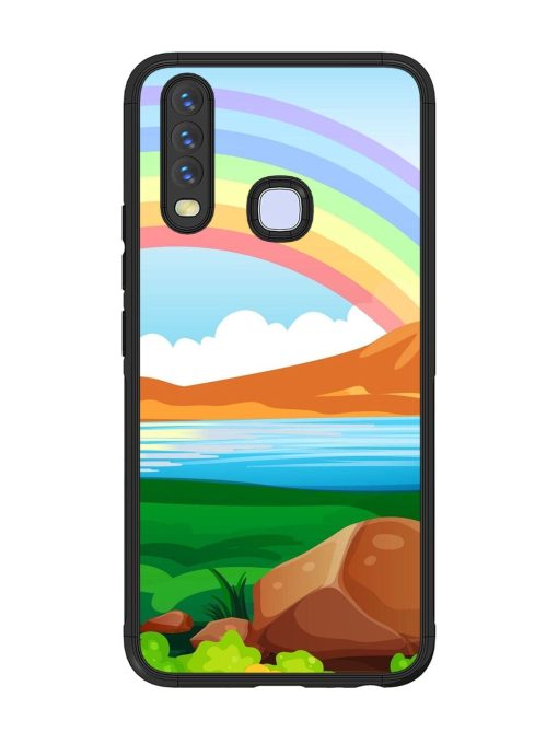 Rainbow Over The Lake Glossy Soft Edge Case for Vivo Y12 Chachhi