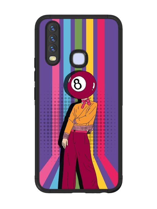 Eight Ball Fashionista Glossy Soft Edge Case for Vivo Y12