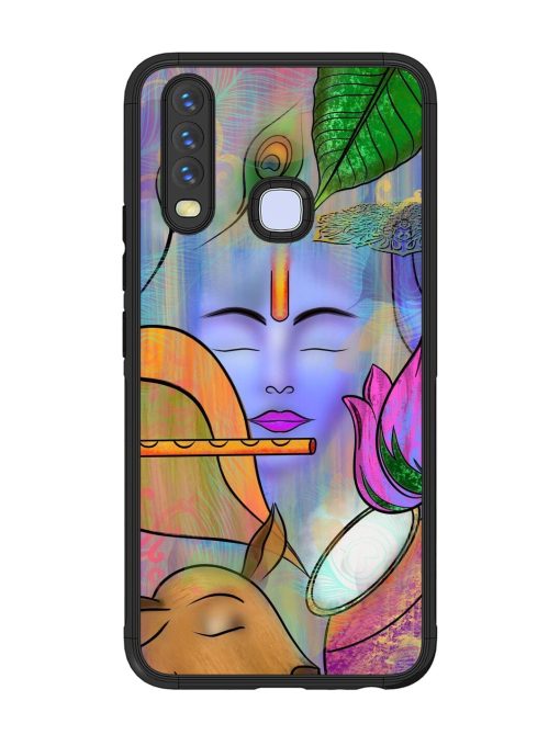 Divine Serenity Glossy Soft Edge Case for Vivo Y12 Chachhi