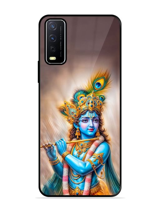 Divine Krishna Glossy Soft Edge Case for Vivo Y12S Chachhi