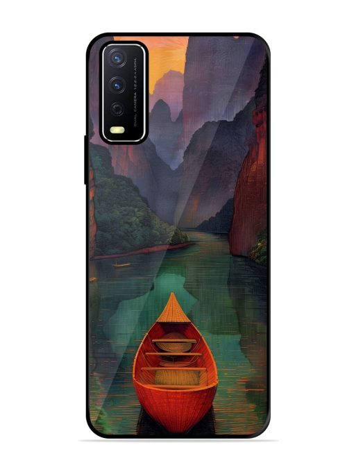 Serene Passage Glossy Soft Edge Case for Vivo Y12S Chachhi