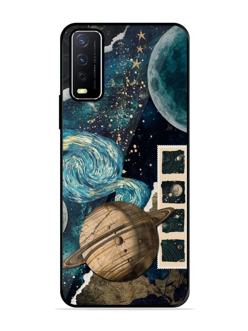 Celestial Tapestry Glossy Soft Edge Case for Vivo Y12S Chachhi