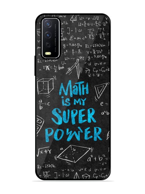 Math Magic Glossy Soft Edge Case for Vivo Y12S Chachhi